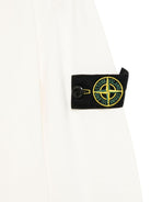 Felpa con applicazione Compass per bambino Stone Island Junior con girocollo - Rubino Kids