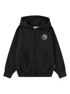 Felpa Marley per bambino Molo nera con stampa basketball - Rubino Kids