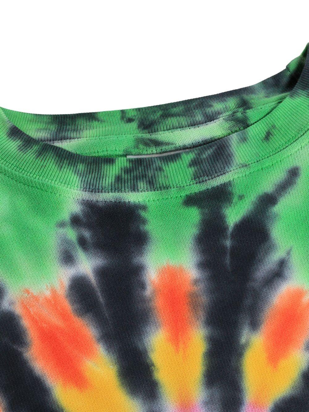 Felpa Memphis per bambino Molo multicolore con fantasia tie - dye - Rubino Kids