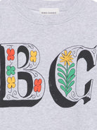 Felpa per bambina Bobo Choses grigia con stampa logo sul davanti - Rubino Kids