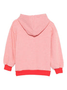 Felpa per bambina Bobo Choses rosa con slogan sul davanti - Rubino Kids