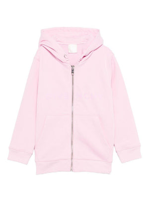 Givenchy Kids pink hooded sweatshirt for girls