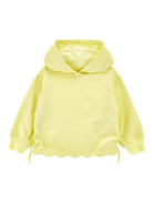 Felpa per bambina Monnalisa giallo con chiusura a coulisse - Rubino Kids