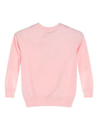 Felpa per bambina Moschino Kids rosa con stampa Teddy Bear - Rubino Kids