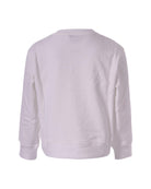 Felpa per bambina Stella McCartney Kids bianca con stampa floreale - Rubino Kids