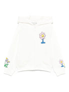 Felpa per bambina Stella McCartney Kids bianco con stampa margherita - Rubino Kids