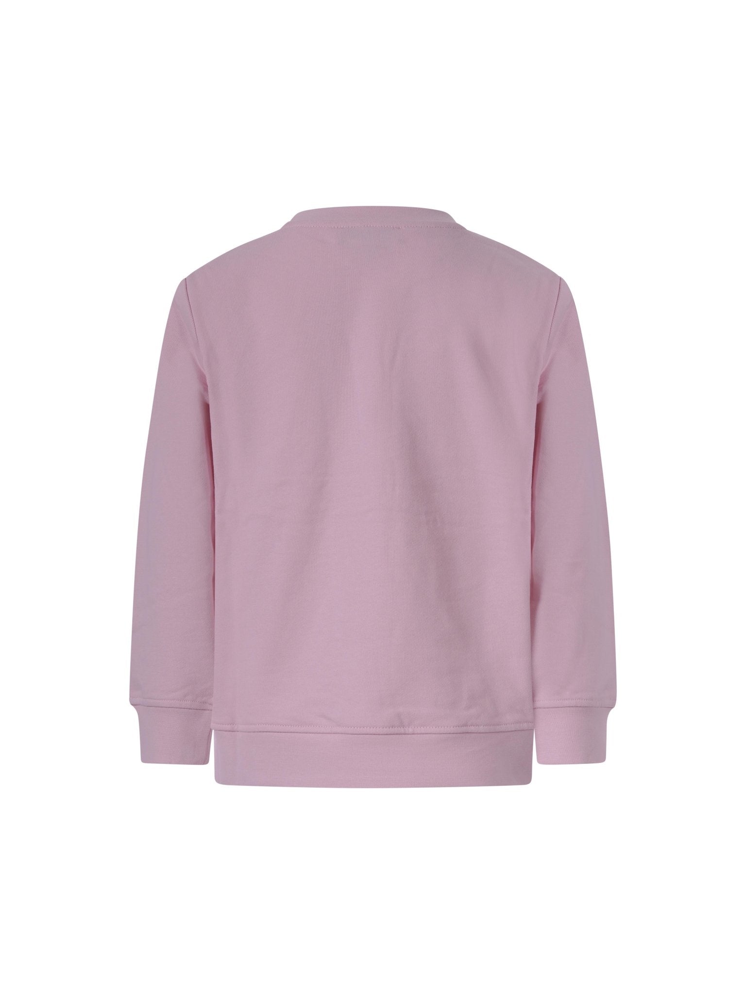 Felpa per bambina Stella McCartney Kids rosa a girocollo con stampa grafica sul davanti - Rubino Kids