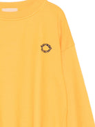 Felpa per bambino Bobo Choses arancione con logo ricamato - Rubino Kids