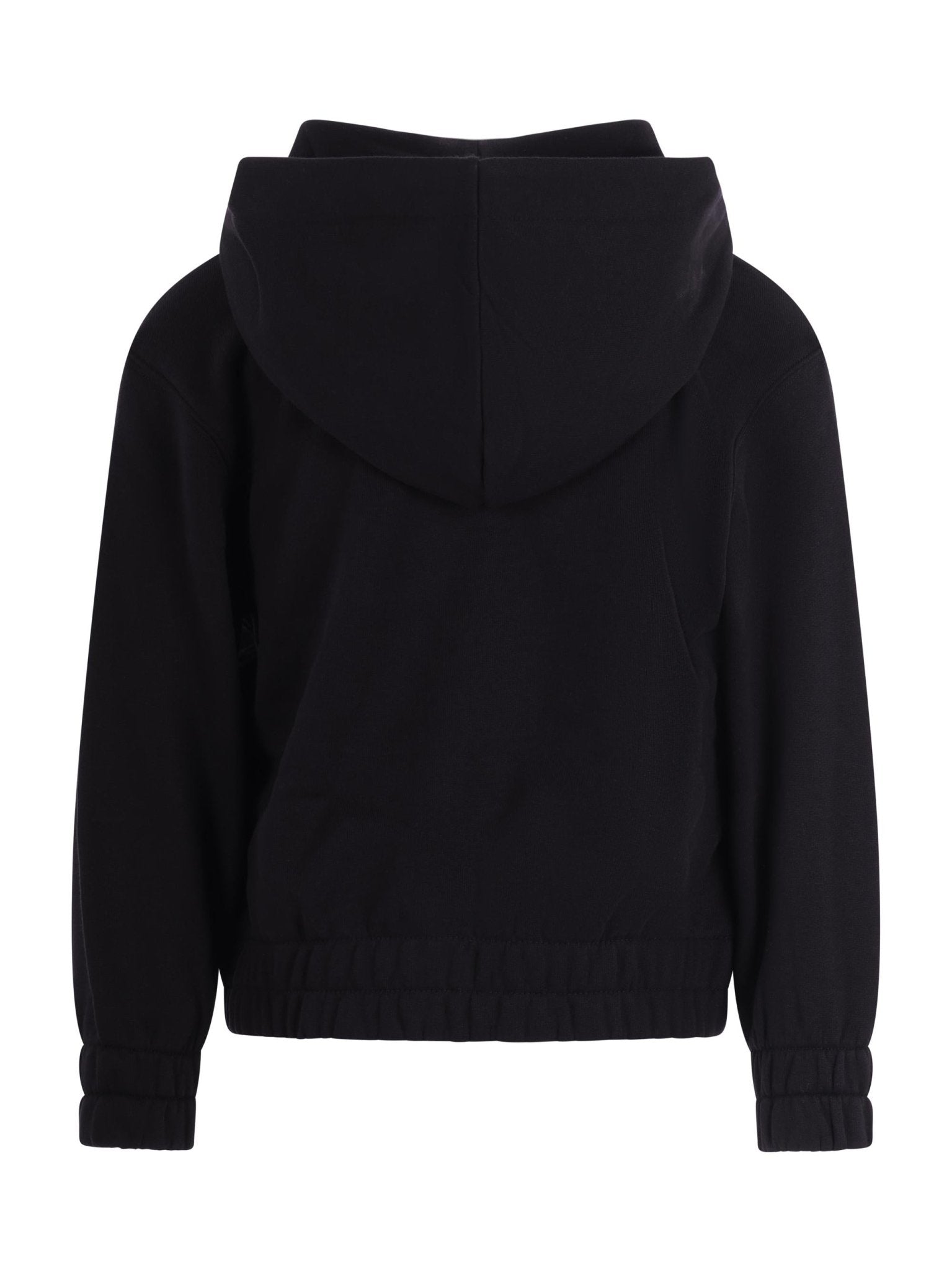 Felpa per bambino Burberry Kids nera con zip - Rubino Kids