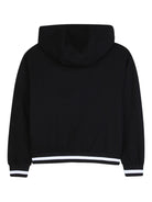 Felpa per bambino DKNY Kids nera con cappuccio - Rubino Kids