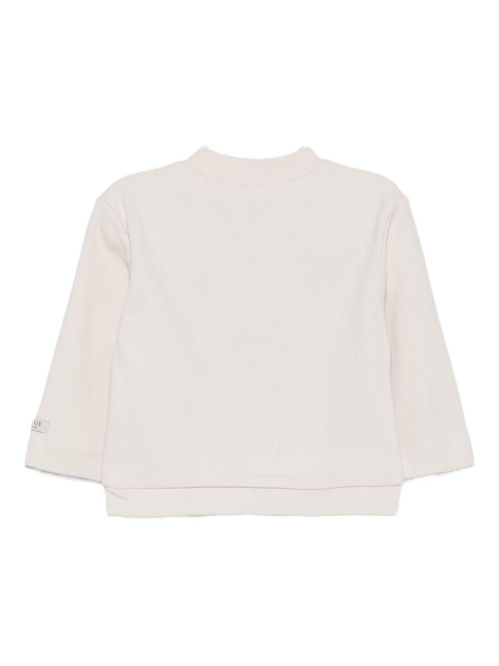 Felpa per bambino Donsje bianco con ricamo koala - Rubino Kids