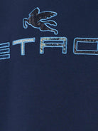 Felpa per bambino Etro Kids blu con logo sul davanti - Rubino Kids