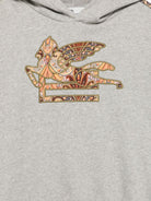 Felpa per bambino Etro Kids grigia con cappuccio - Rubino Kids