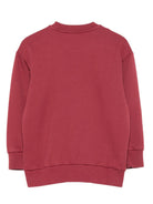 Felpa per bambino ETRO KIDS rossa con logo ricamato - Rubino Kids