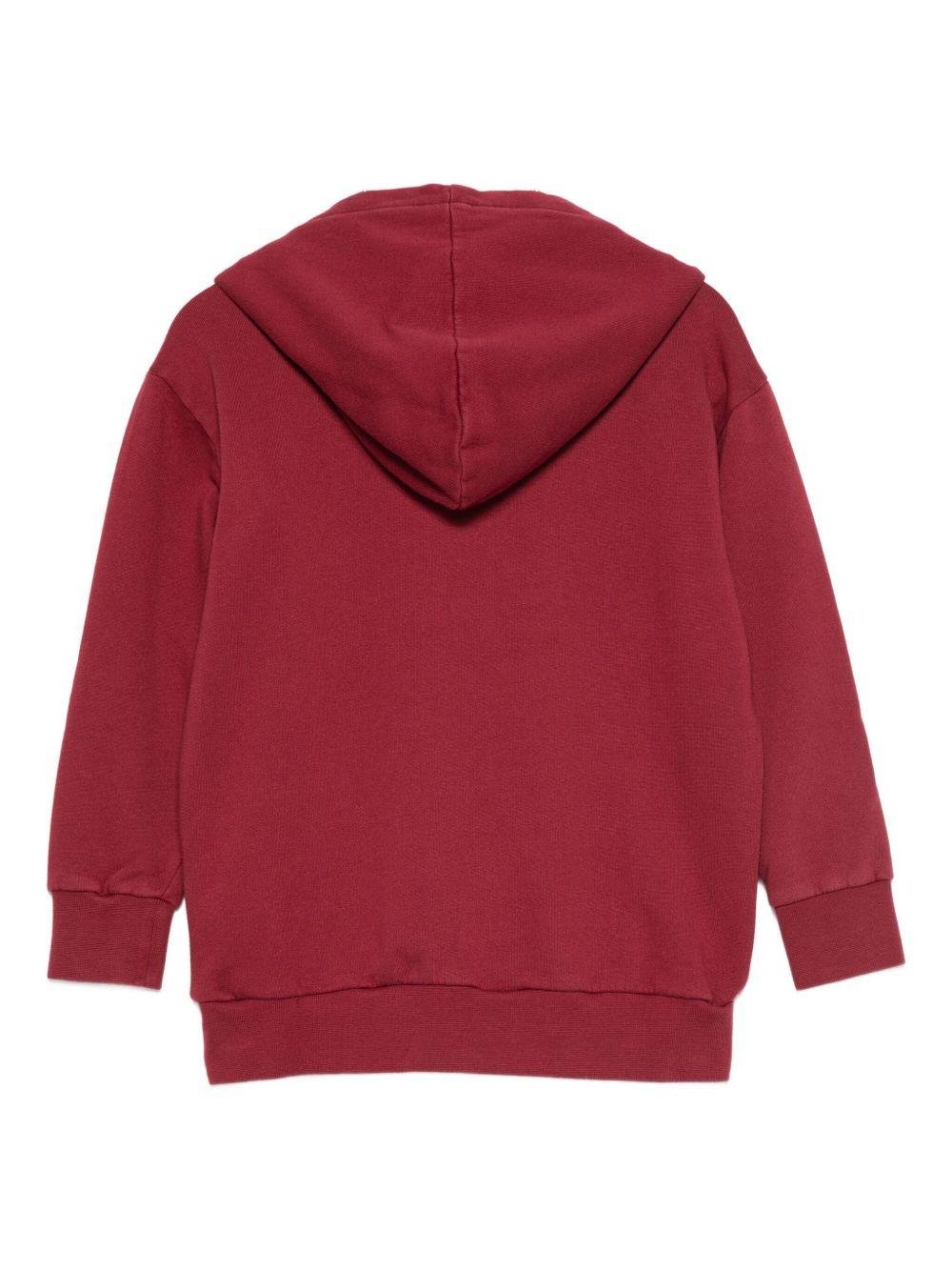Felpa per bambino ETRO KIDS rossa con motivo Pegaso - Rubino Kids