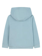 Felpa per bambino Givenchy Kids azzurro con chiusura frontale con zip - Rubino Kids
