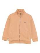 Felpa per bambino Givenchy Kids beige con collo alto - Rubino Kids