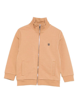 Givenchy Kids beige sweatshirt with high neck