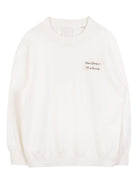 Felpa per bambino Givenchy Kids bianca con logo ricamato - Rubino Kids