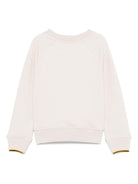 Felpa per bambino K Way Kids Baptiste beige con rifiniture a coste - Rubino Kids