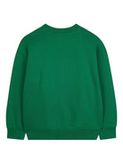 Felpa per bambino Kenzo Kids verde con grafica Tiger - Rubino Kids