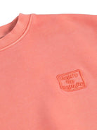 Felpa per bambino Molo rosso con dettaglio ricamato - Rubino Kids