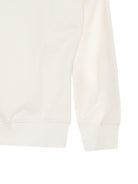 Felpa per bambino Moschino Kids bianca con stampa Teddy Bear - Rubino Kids