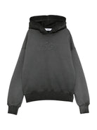 Felpa per bambino MSGM Kids grigia con cappuccio - Rubino Kids