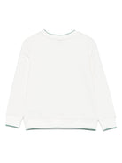 Felpa per bambino POLO RALPH LAUREN KIDS bianco con stampa Polo Bear - Rubino Kids