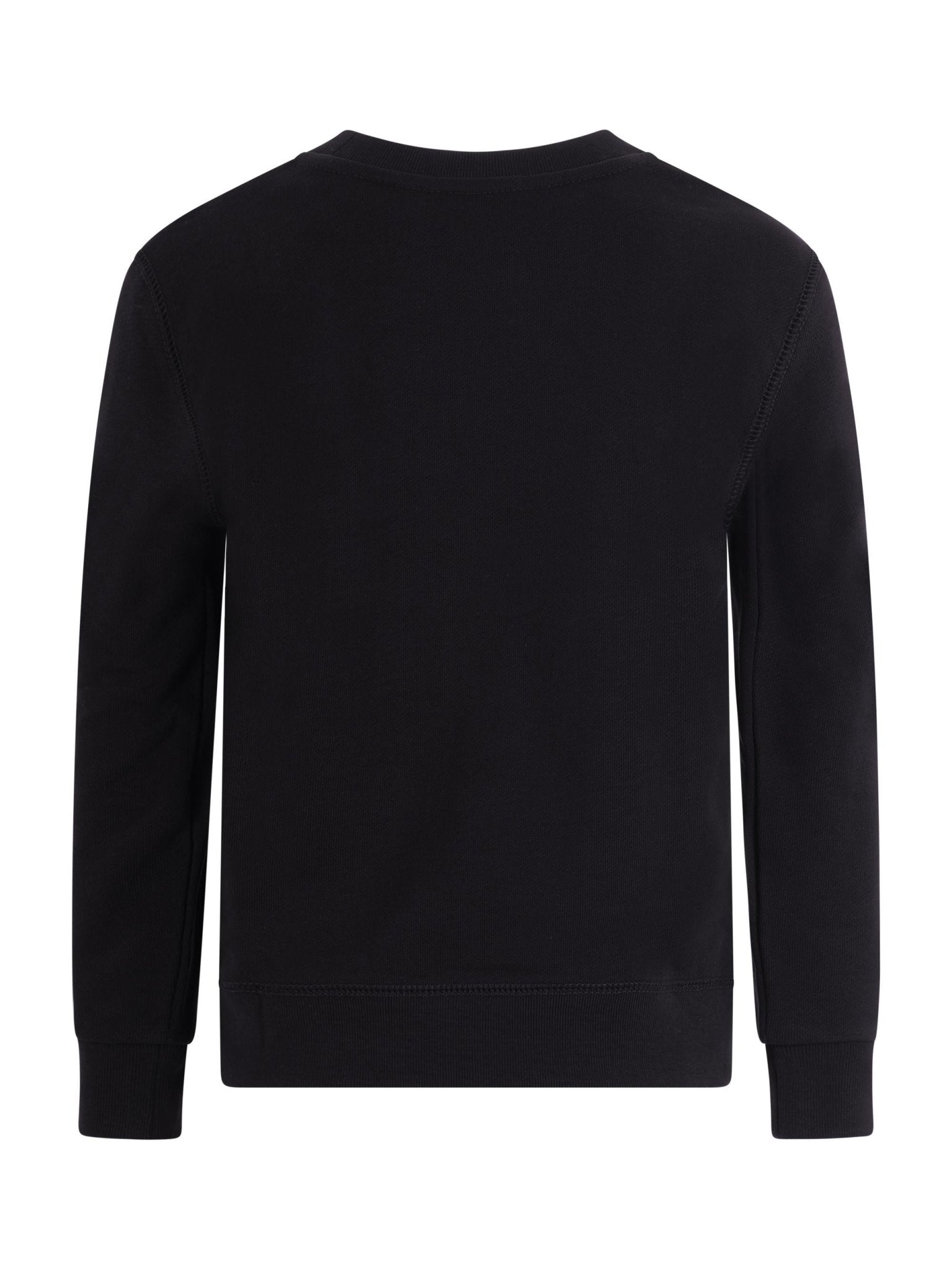 Felpa per bambino Polo Ralph Lauren Kids nera con stampa Polo Bear sul davanti - Rubino Kids