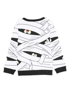 Felpa per bambino Stella McCartey Kids bianca con stampa mummia - Rubino Kids