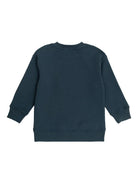 Felpa per bambino Stella McCartney Kids blu con stampa mostro - Rubino Kids