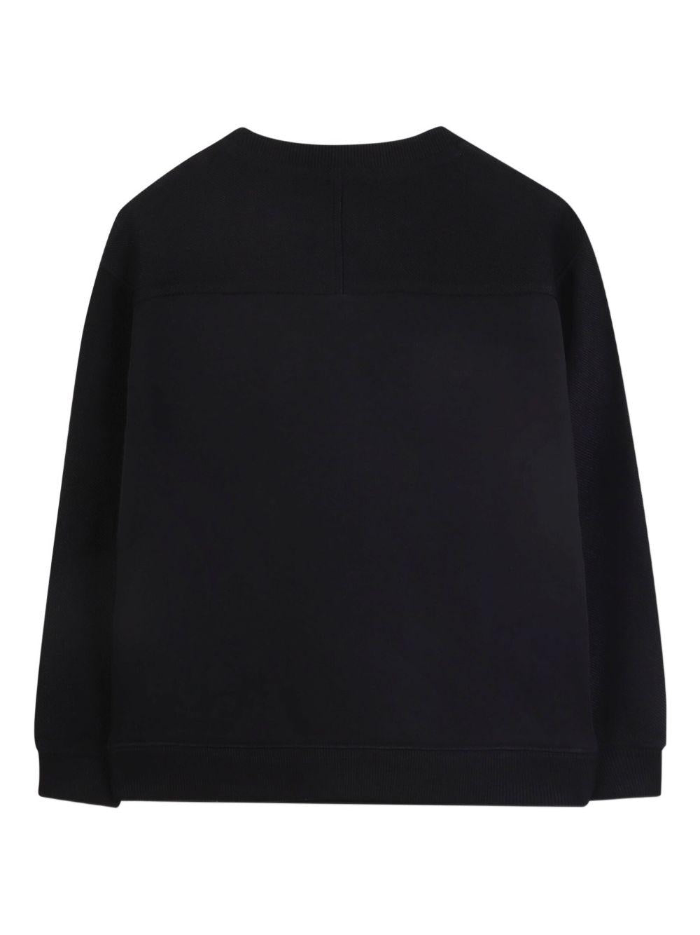 Felpa per bambino The Marc Jacobs Kids nero con stampa logo - Rubino Kids
