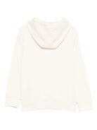 Felpa per bambino Versace Kids avorio con dettaglio logo sul davanti - Rubino Kids