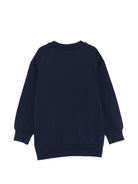 Felpa per bmabino Etro Kids blu navy con logo ricamato - Rubino Kids