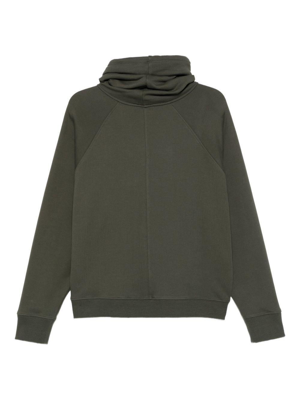 Felpa per donna Alysi verde con collo a lupetto - Rubino Kids