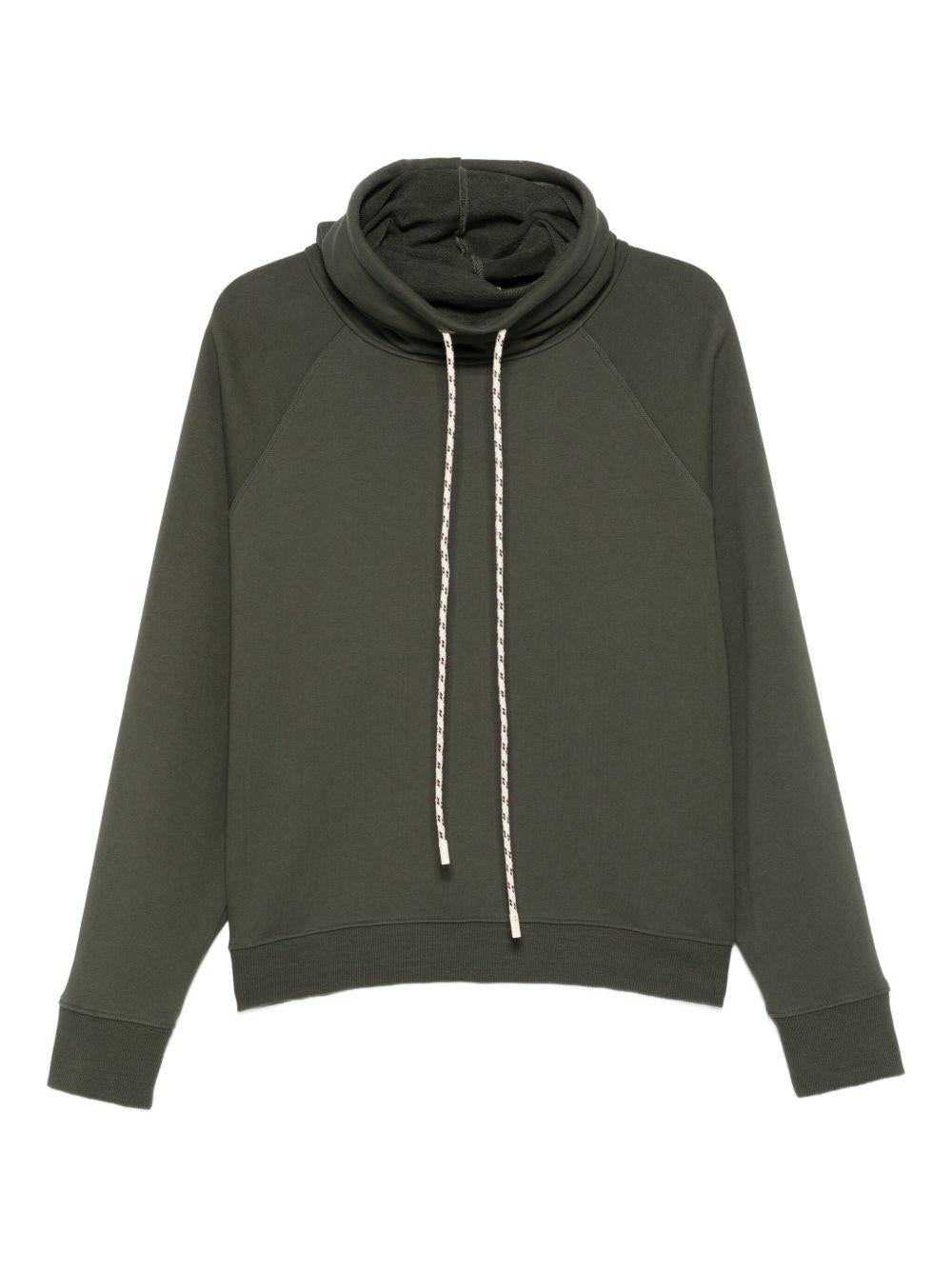 Felpa per donna Alysi verde con collo a lupetto - Rubino Kids