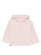 Felpa per neonata Emporio Armani Kids rosa con cappuccio - Rubino Kids