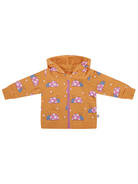 Felpa per neonata Stella McCartney Kids arancione con stampa coccinelle all - over - Rubino Kids