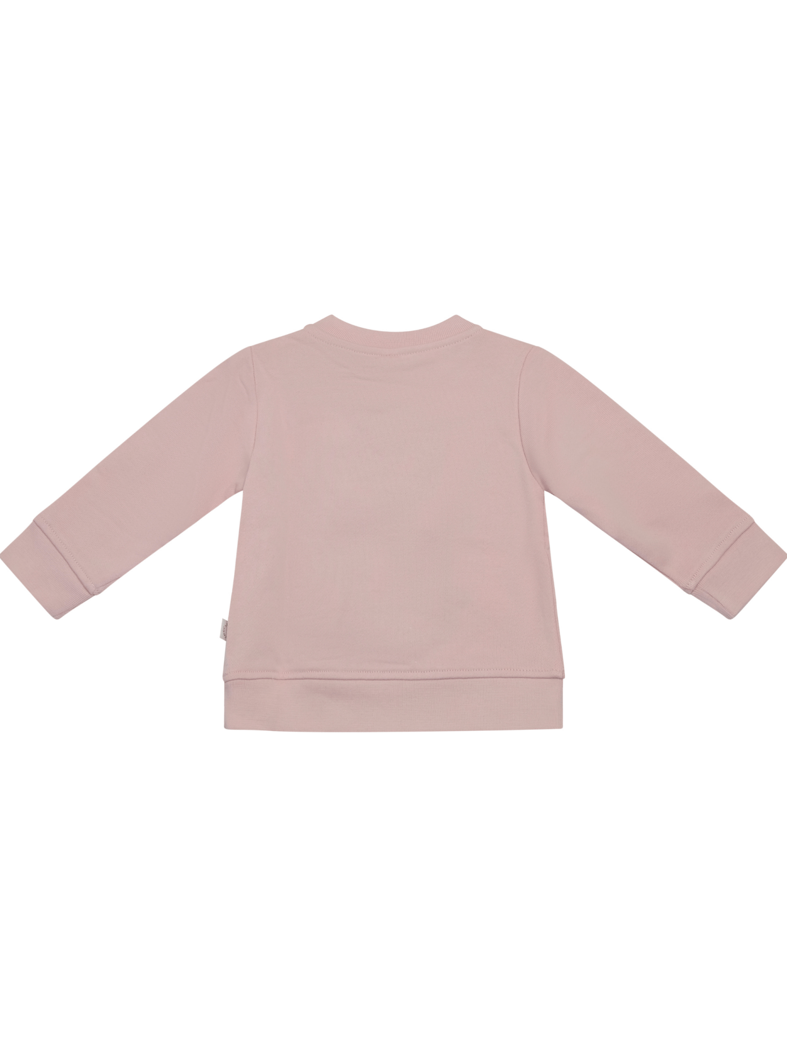 Felpa per neonata Stella McCartney Kids rosa con dettaglio logo sul davanti - Rubino Kids