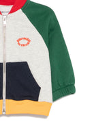 Felpa per neonato Bobo Choses multicolore con logo ricamato - Rubino Kids