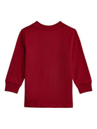 Felpa per neonato Polo Ralph Lauren Kids rossa con stampa Polo Bear - Rubino Kids