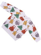 Felpa per neonato Stella McCartney Kids bianca con stampa elementi musicali - Rubino Kids