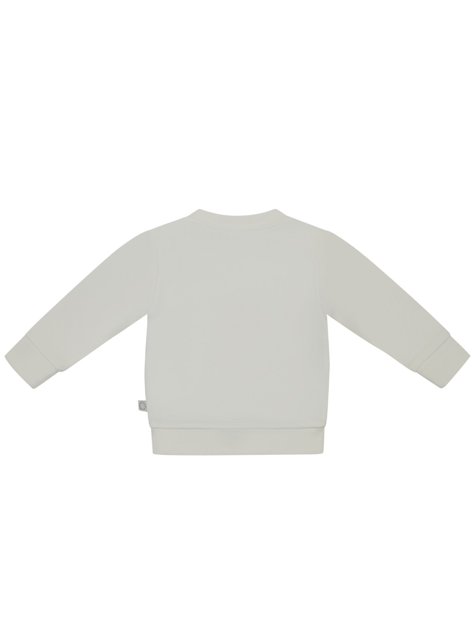 Felpa per neonato Stella McCartney Kids bianco con stampa grafica sul davanti - Rubino Kids
