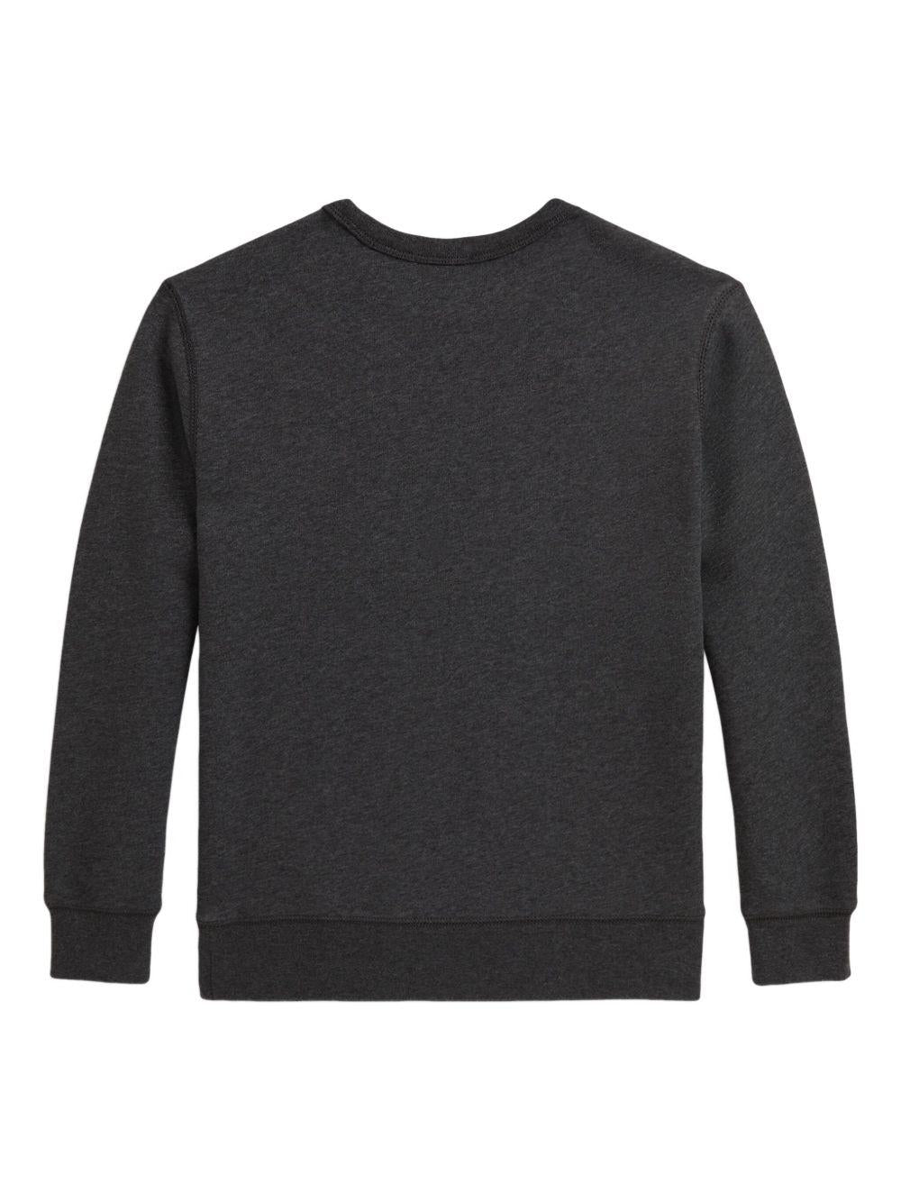 Felpa Polo Bear per bambino Polo Ralph Lauren Kids blu con motivo Polo Bear - Rubino Kids