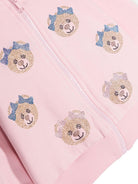 Felpa rosa per neonata con decorazione Monnalisa - Rubino Kids