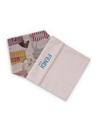 Foulard per bambina Fendi Kids multicolor con stampa Cavalli - Rubino Kids