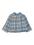 Giacca per bambina A'lapage azzurra con motivo a quadri - Rubino Kids