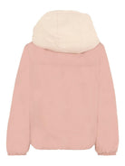 Giacca per bambina K Way Kids Lily rosa con cappuccio - Rubino Kids
