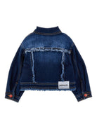 Giacca per bambina Monnalisa x Hello Kitty in denim con applicazione - Rubino Kids